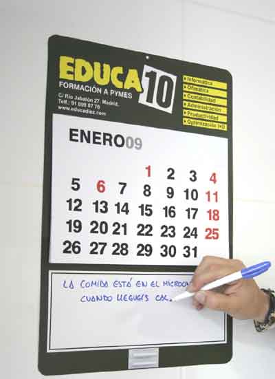 El modelo 'Don Pizarro' es uno de los nuevos calendarios para 2009 de SB Producciones Grficas