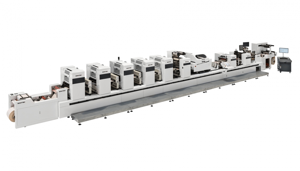 Impresora de etiquetas offset semi-rotativa Multiprint ZTJ 330/520
