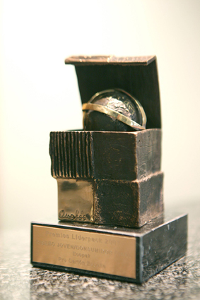 Trofeo de los premios Lderpack 2008