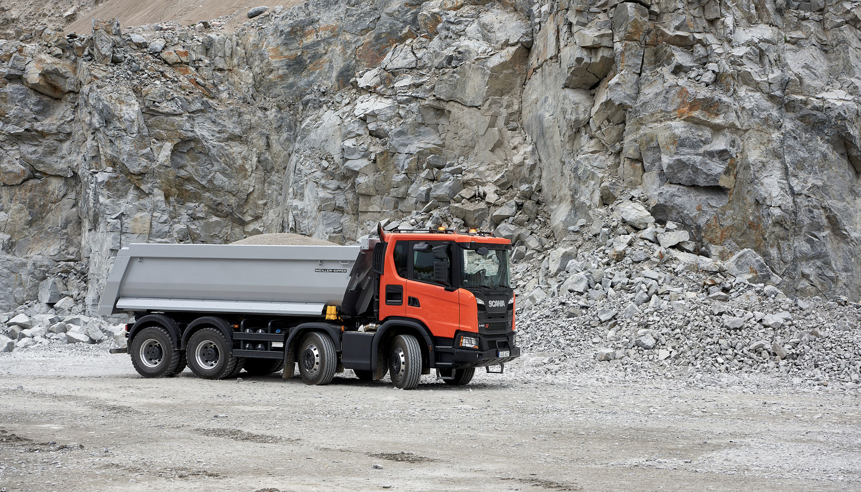 Con la gama XT Scania ha potenciado su presencia en el sector de la construccin