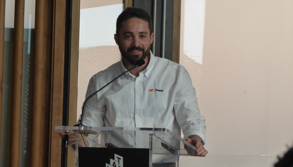 Javier Turrillo, director tcnico, present la nueva era digital de Spit Paslode