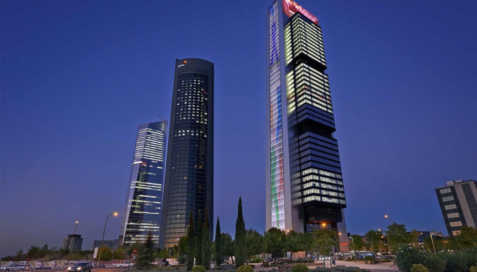 Imagen de Torre Cepsa, sede de la compaa energtica