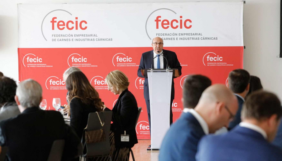 Joan Costa, presidente de Fecic, inaugur el acto