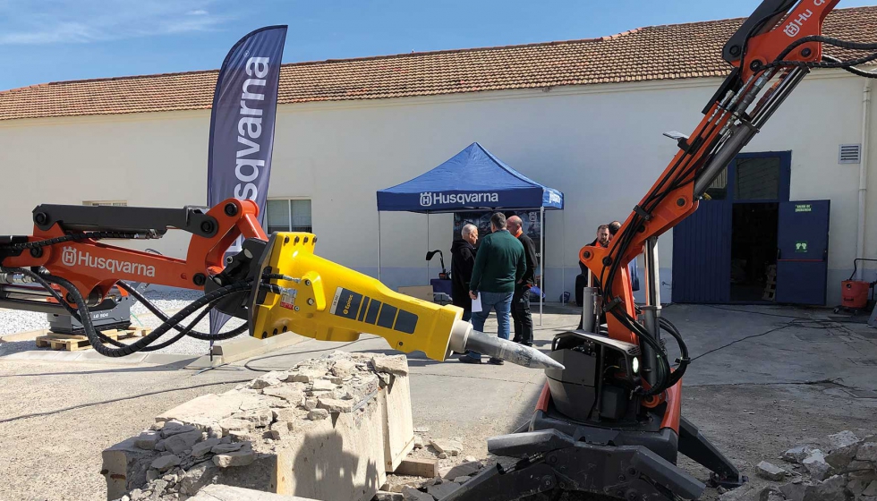 El evento concit el inters de clientes y posibles futuros usuarios de la gama de Husqvarna Construction Products llegados de diversas provincias de...