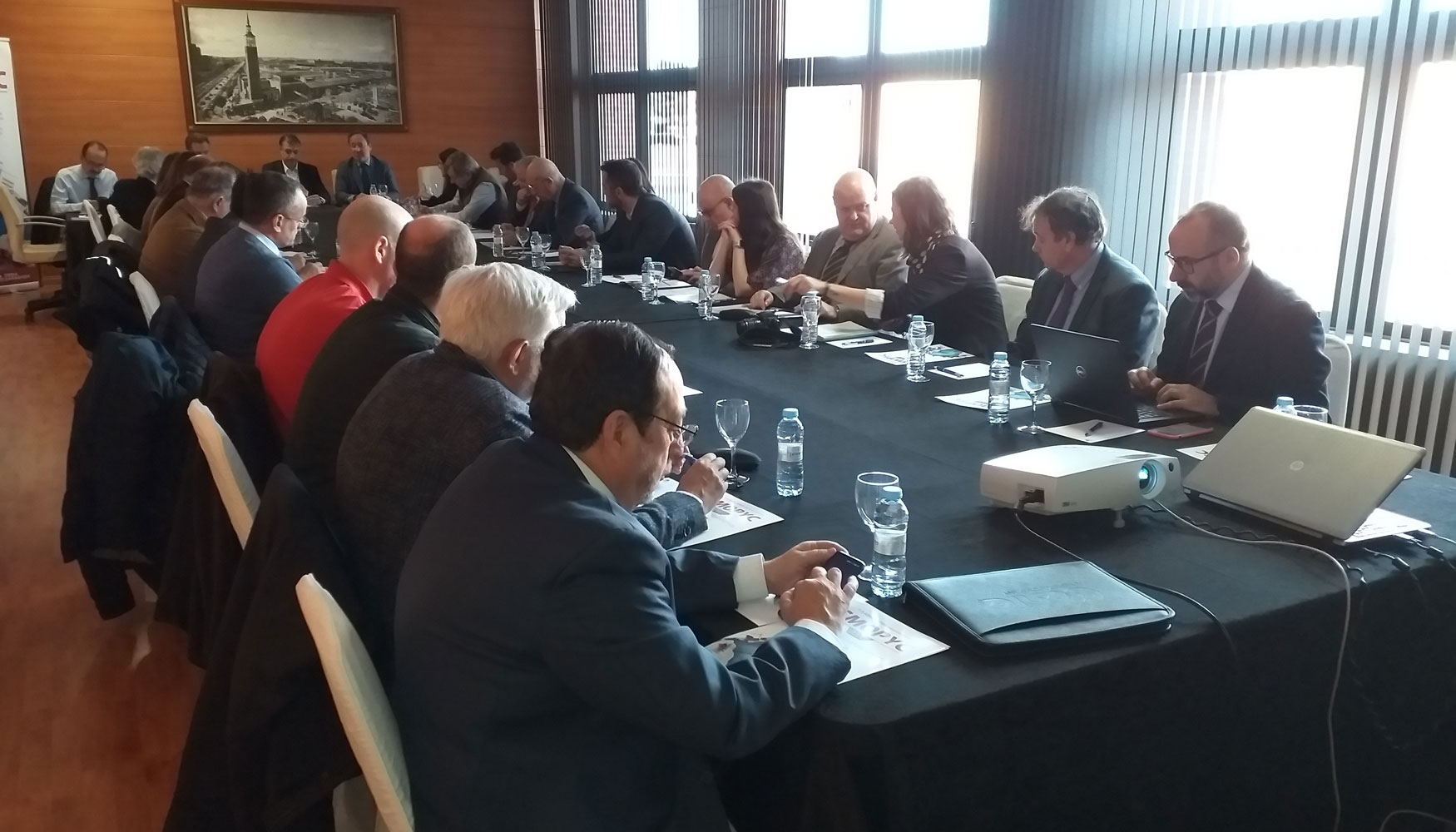 Participantes en la segunda reunin del Comit Organizador de Smopyc 2020