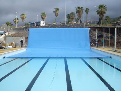 Las dos piscinas se cubrirn los vasos con el modelo Poolcover