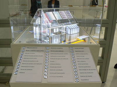 En el stand de Veteco se poda observar una maqueta que ilustra todos los sistemas constructivos que ofrece la firma alemana...