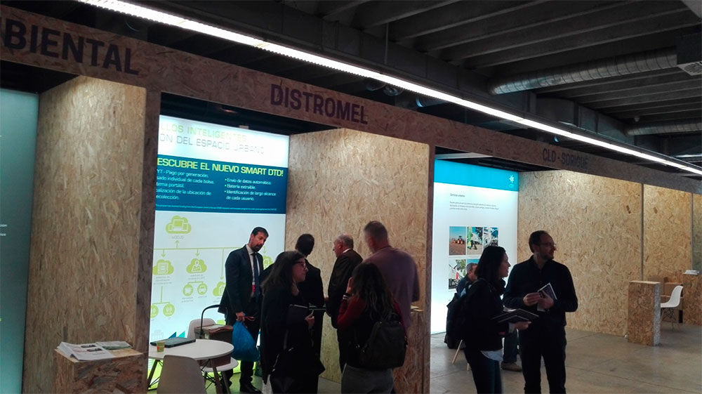 Stand de Distromel en el Foro #wasteinprogress