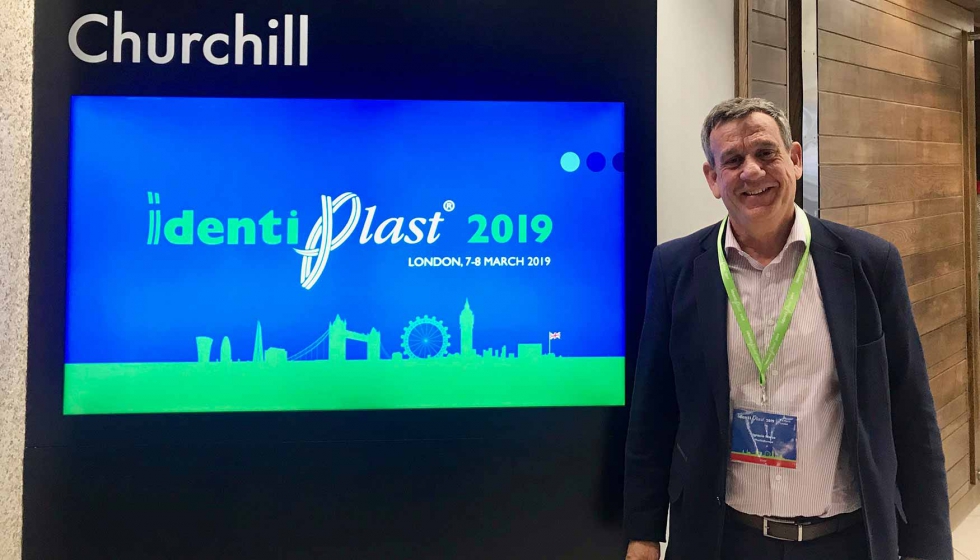 Ignacio Marco, director de PlasticsEurope Espaa en el congreso Identiplast 2019