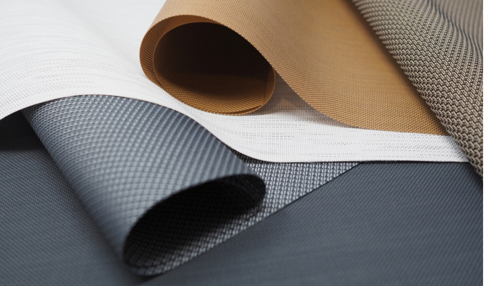La coleccin de tejidos RecScreen est formada por 10 modelos de tejidos, en un extenso surtido de colores y texturas