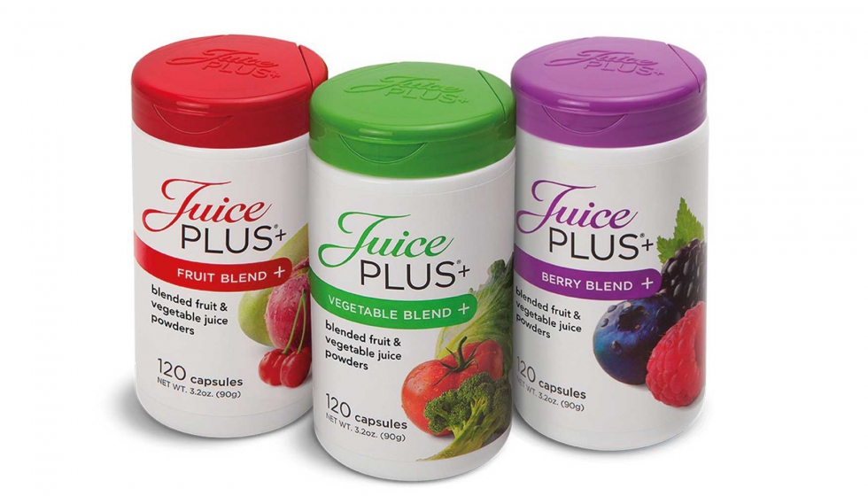Juice Plus+ ayuda a complementar la dieta con los ingredientes activos ms importantes de frutas y verduras