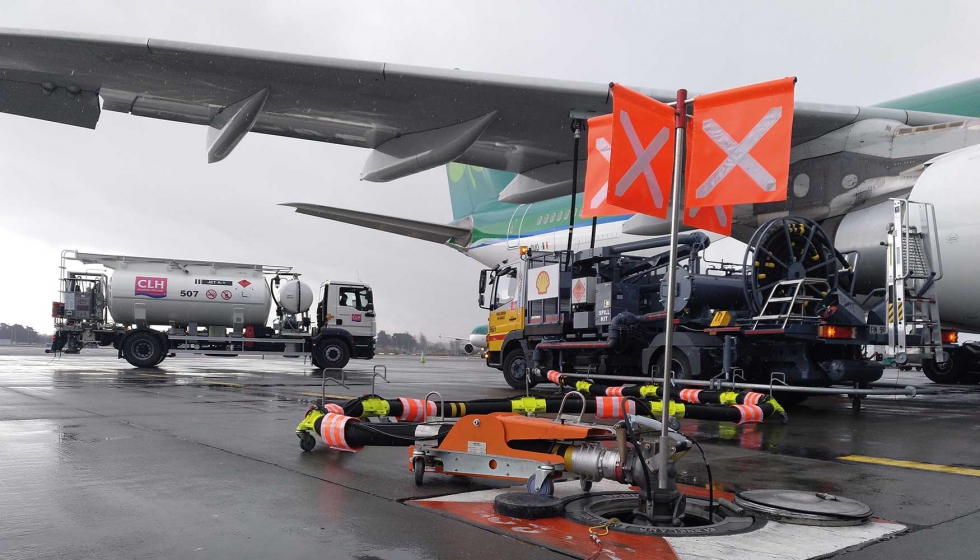 CLH Aviation Ireland puso en servicio el primer tramo del nuevo sistema de hidrante del Aeropuerto de Dubln...