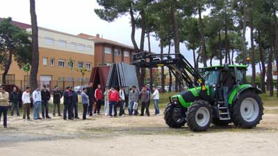 Same Deutz-Fahr traslada tractores a las escuelas para informar 'in situ' a los alumnos sobre su funcionamiento