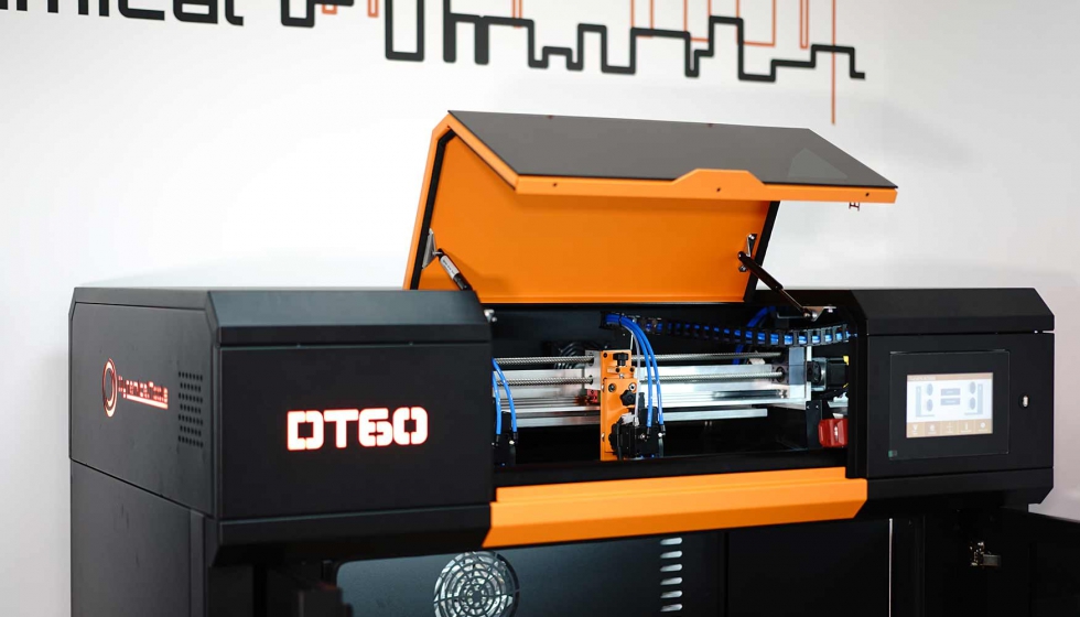 La nueva DT60 incluye las funciones habituales de cualquier impresora industrial pero evolucionadas para mejorar la repetitividad de los procesos...