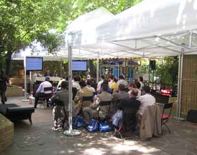 Aspecto de la primera jornada logstica de Sick en Madrid, el pasado 19 de junio