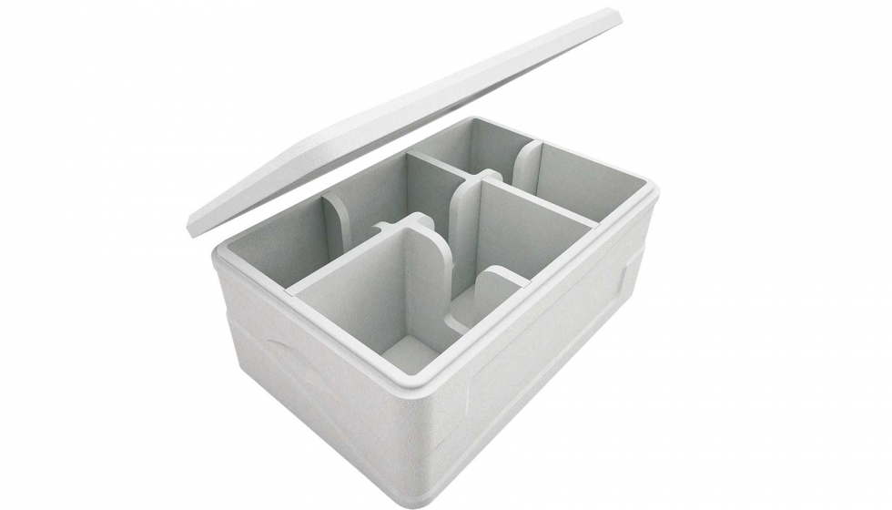 Las cajas desarrolladas por la compaa pueden transportar productos a 2 y -18 grados simultneamente