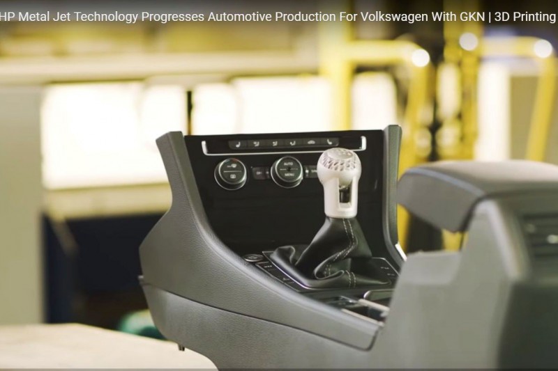Metal Jet Technology Progresses Automotive Production For Volkswagen With GKN | 3D Printing | HP 2