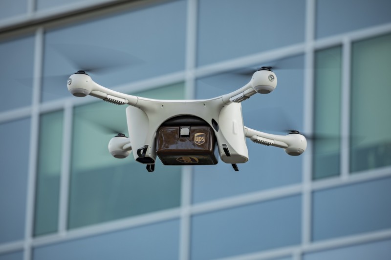 Foto de Drones de UPS y Matternet para trasladar pruebas médicas