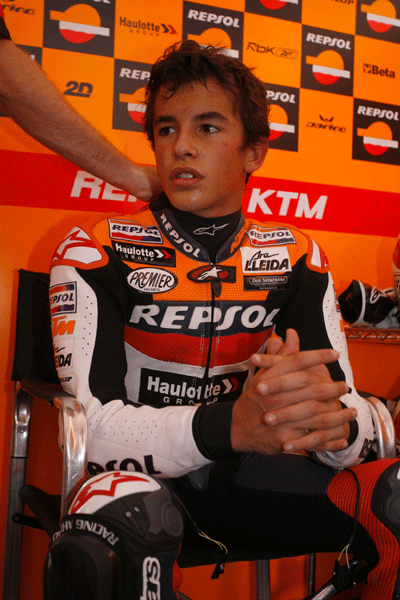 Marc Mrquez, piloto de 125 cc