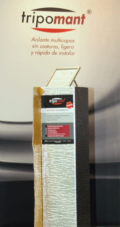 Tripomant Autoadhesivo, el nuevo producto que Padreiro presenta en Construtec 2008