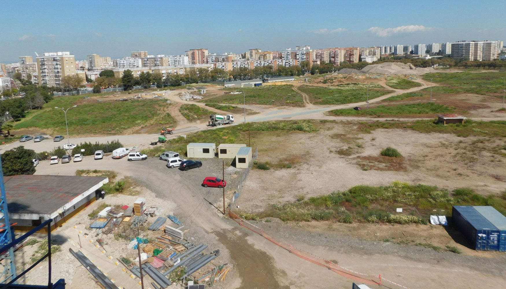 La antigua fbrica de Cruzcampo est ubicada en una enorme superficie en la que est previsto desarrollar prximamente un importante plan urbanstico...