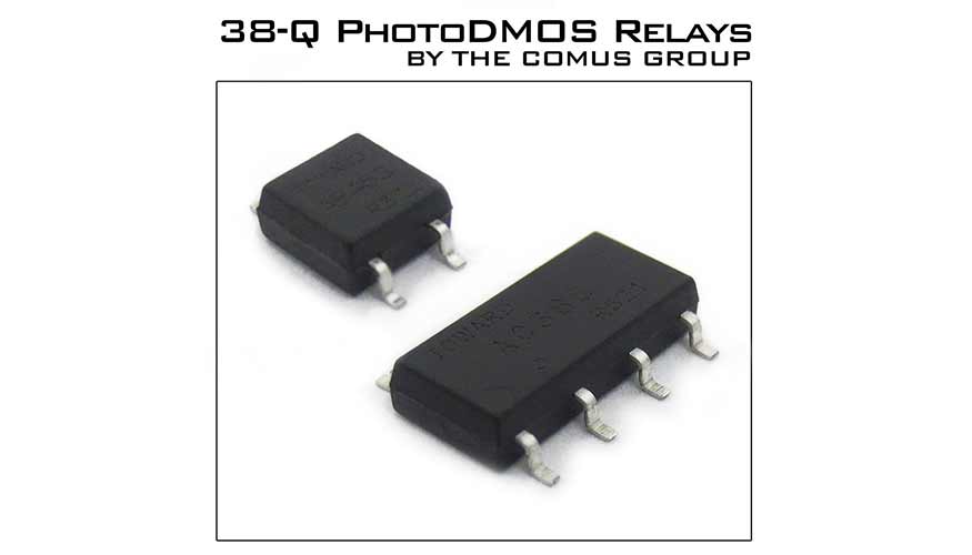 Los modelos de la serie 38-Q ofrecen una capacidad de conmutacin de 600 VDC en encapsulados SOP-4 (1 Form A) y SOP-8 (2 Form A)...