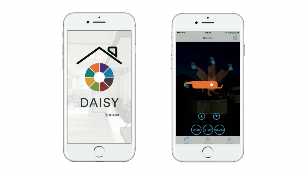 Daisy es la aplicacin que permite gestionar los sistemas Teleco desde el smartphone, incluso a distancia