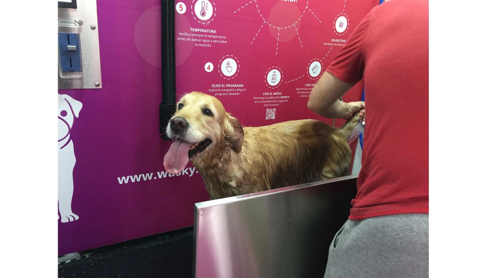 El bienestar de la mascota ha sido la prioridad seguida a la hora de disear las mquinas Wasky