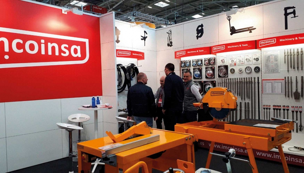 Stand de Imcoinsa en Bauma 2019