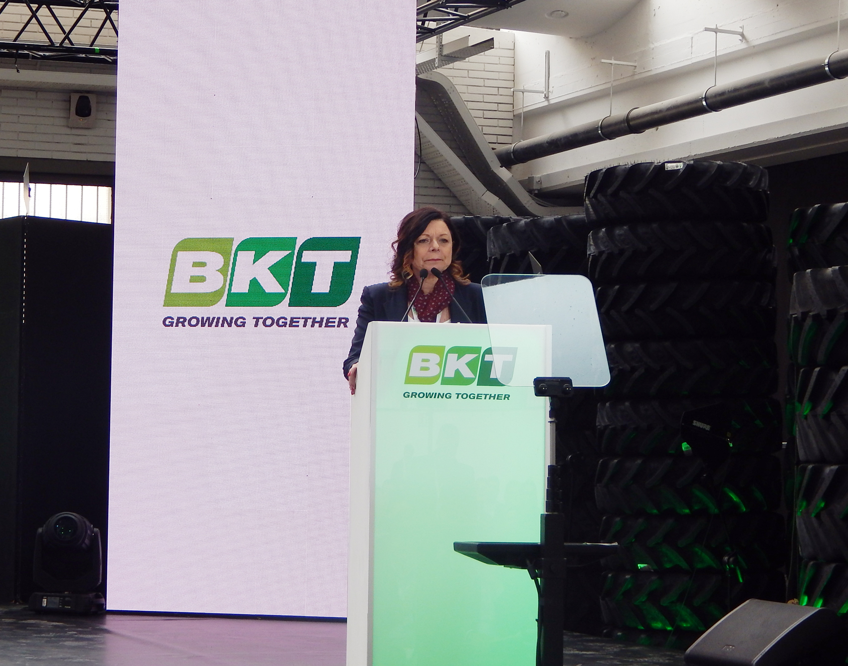 Lucia Salmaso, consejera delegada de BKT Europe, es el autntico alma mter de la multinacional en el Viejo Continente
