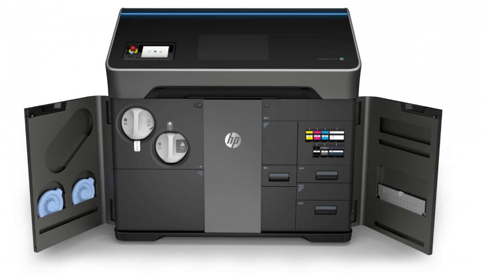 Impresora 3D HP Jet Fusion de la serie 300/500, una de las protagonistas del stand de HP en Advanced Factories