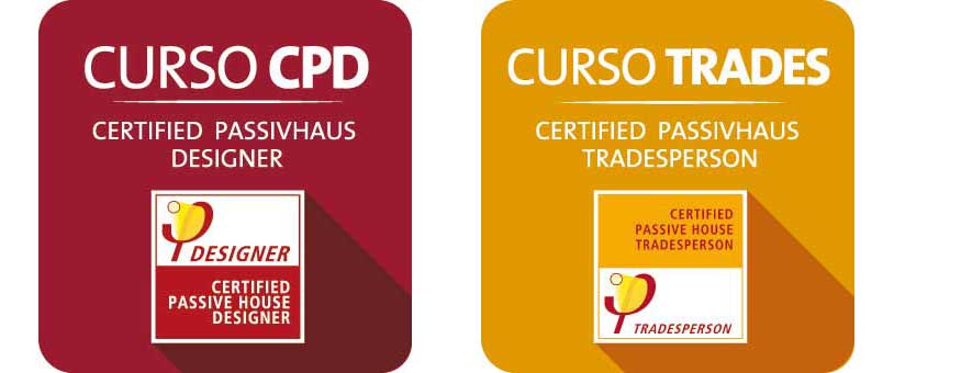 Energiehaus imparte cursos CPD, diseador Passivhaus, y Tradesperson, para expertos en la ejecucin en obra