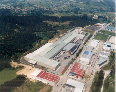 Vista del Centro de Produccin de EvoBus en Smano (Cantabria)