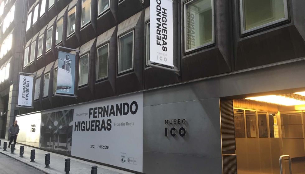 Imagen del Museo ICO de Madrid durante la exposicin Fernando Higueras. Desde el origen