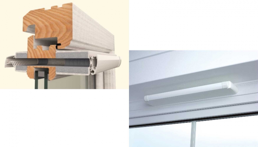 Diferentes sistemas de aireadores para ventanas de Titon, la firma distribuida por Herrajes Europeos