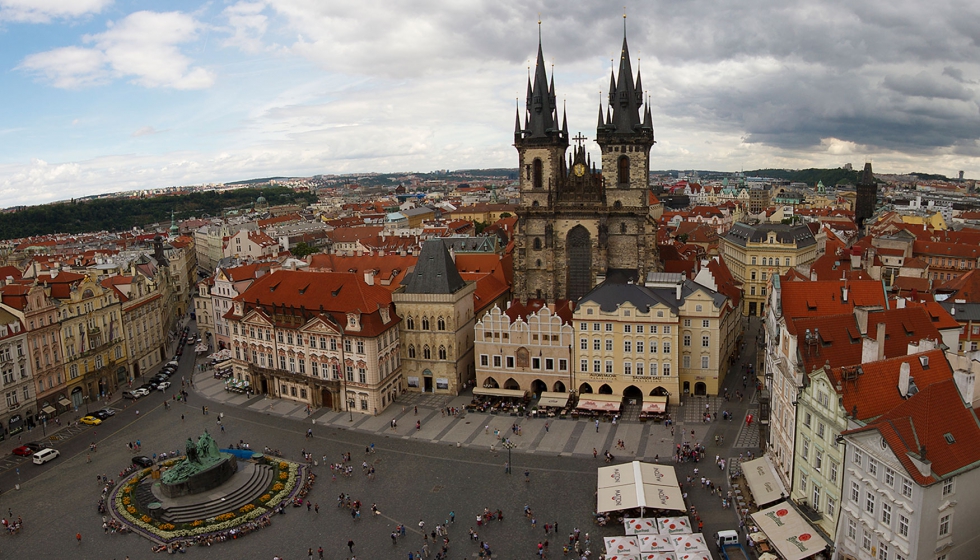 La Plaza de la Ciudad Vieja, Praga