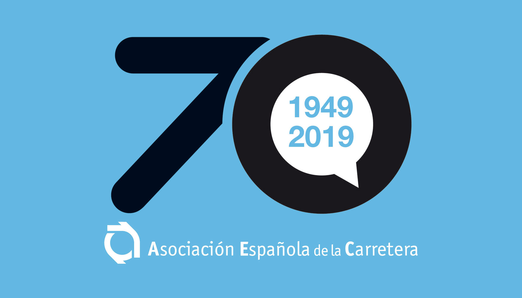 Logo conmemorativo del 70 aniversario de la AEC