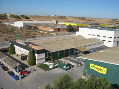 Las instalaciones de Flower en Trrega abarcan una superficie de 30.000 metros cuadrados