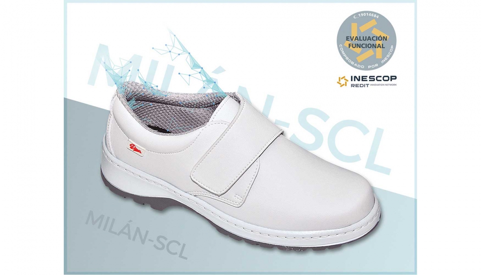 Modelo MILAN SCL liso en color blanco