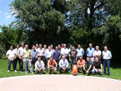 Participantes de la jornada tcnica de Emak Espaa realizada en Catalua