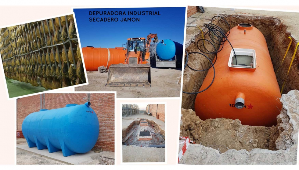 Equipamiento para el tratamiento de aguas en secaderos de Remosa