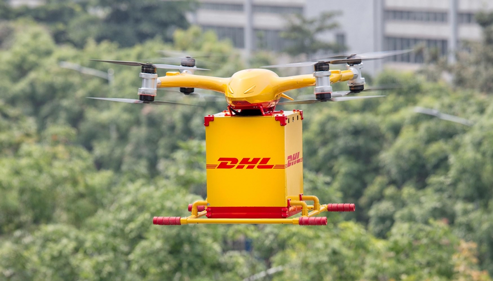 DHL y EHang trabajan para crear una segunda generacin de drones en un futuro prximo...