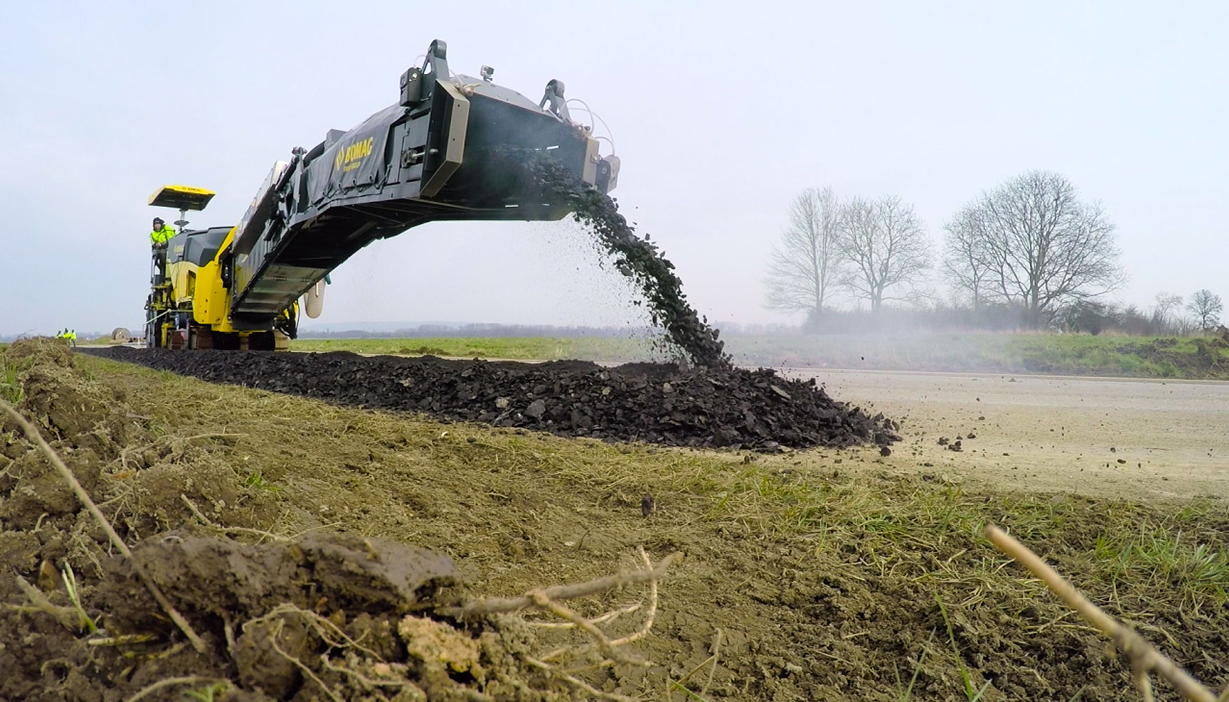 Bomag ofrece la tecnologa Ion Dust Shield en todas sus fresadoras en fro en las clases de ms de 1 metro