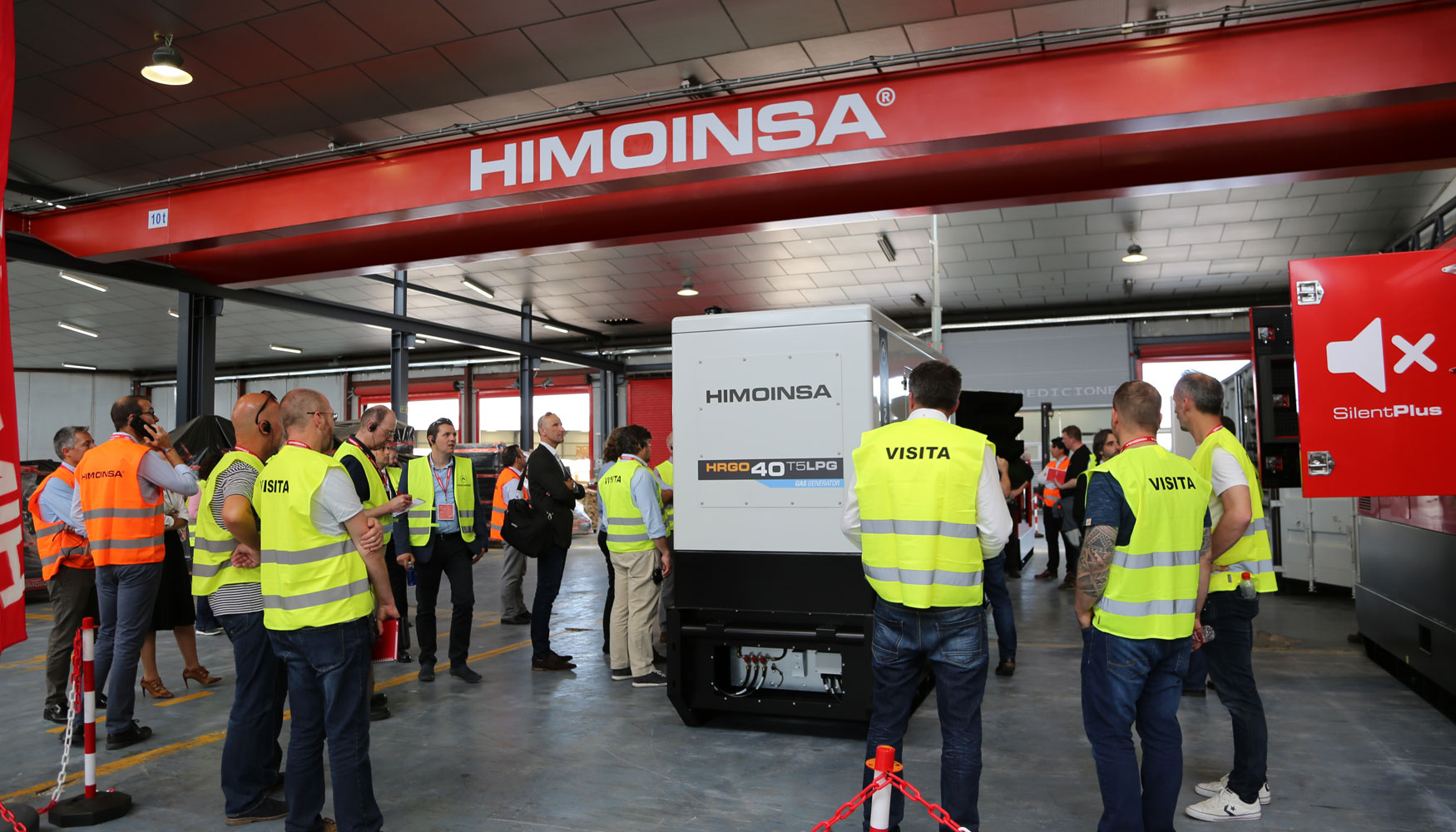 Las instalaciones de Himoinsa acogieron a representantes de diferentes empresas de alquiler
