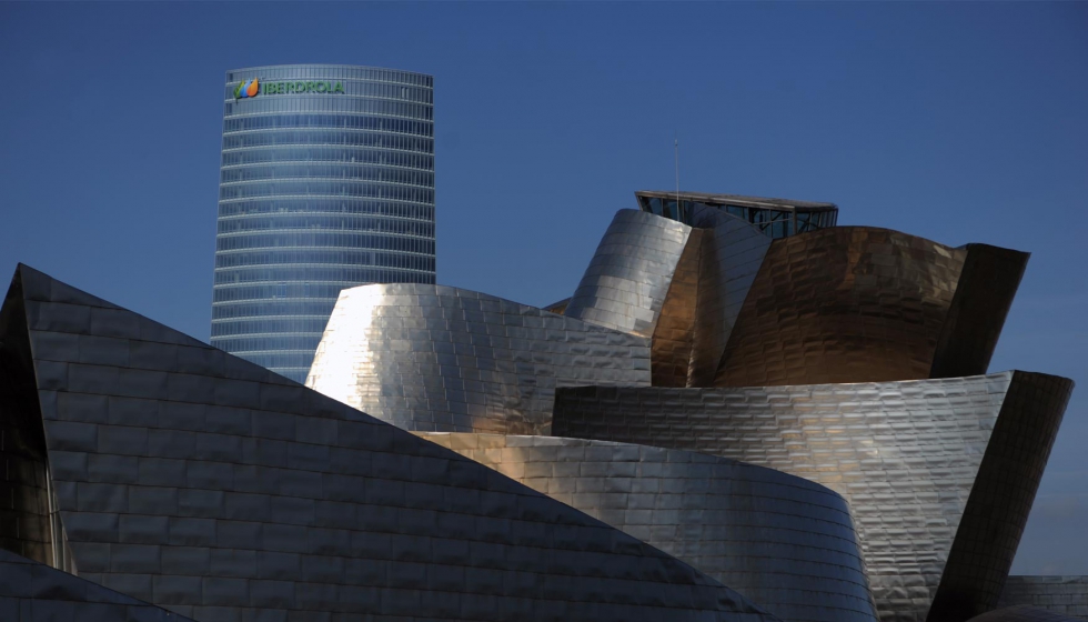 Torre Iberdrola, en Bilbao, sede social de la compaa energtica