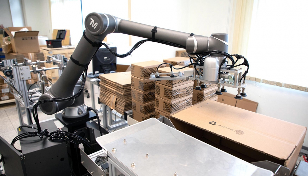 Tambin ofrece robots para cargas ms pesadas