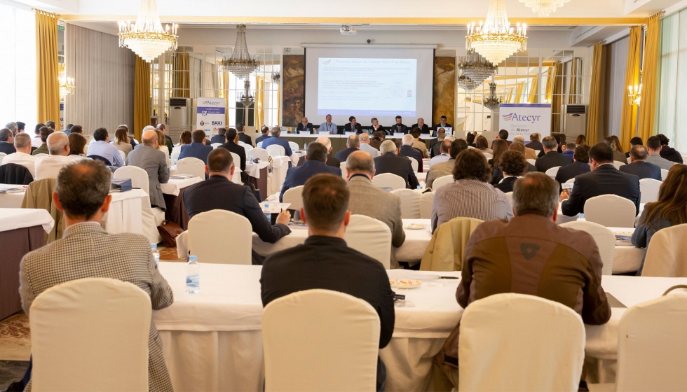 Aspecto de la sala durante el Encuentro celebrado en Pamplona el pasado ao