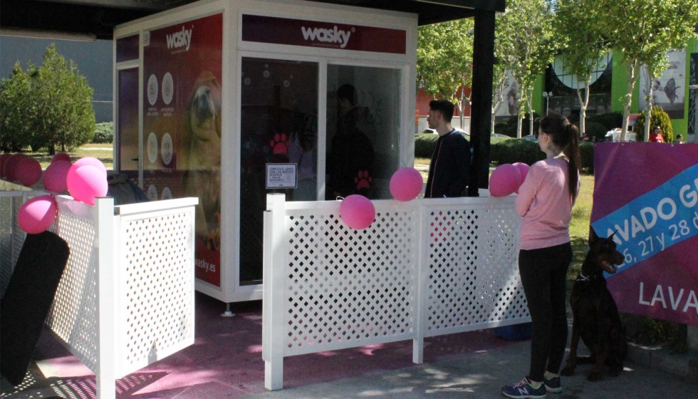 Imagen de la inauguracin de Wasky Alcorcn, Madrid