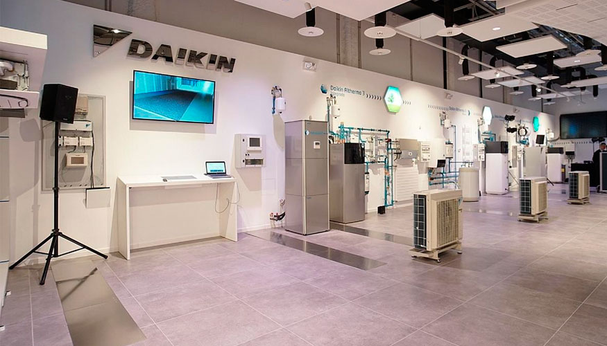 El centro de formacin est integrado dentro de las nuevas oficinas de Daikin...