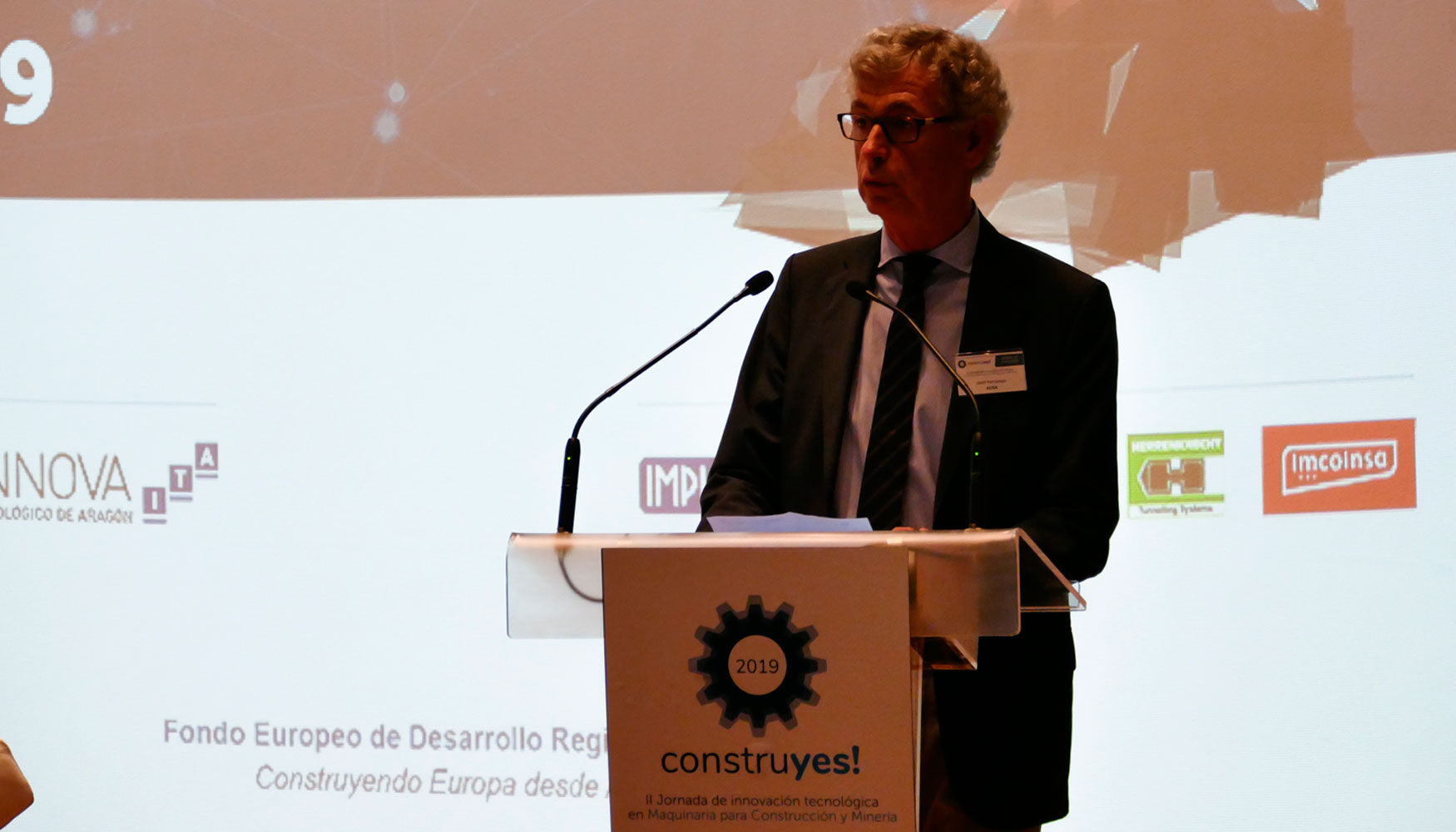 Jordi Perramón, presidente de la Asociación Española de Fabricantes de Maquinaria para Construcción, Obras Públicas y Minería (Anmopyc)...